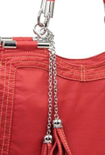 Red Retro Designer Inspired Tassle Purse - Picture 4 of 4