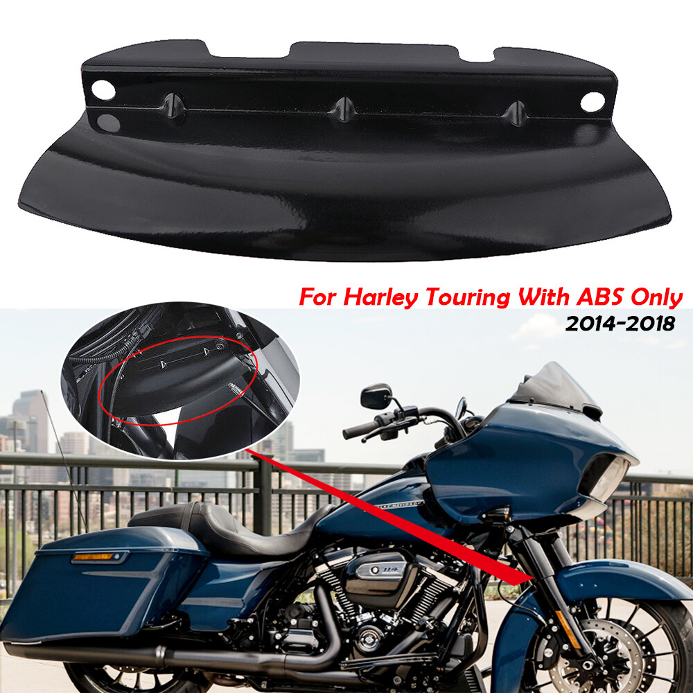Motorcycle Black Lower Triple Tree Wind Deflector For Harley