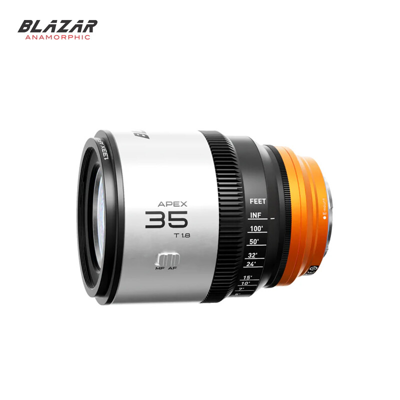 BLAZAR APEX 35mm T1.8 1.33X S35 Frame AF AutoFocus Anamorphic Lens