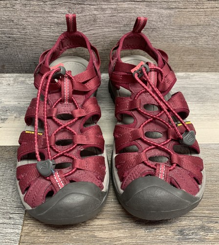 Keen Whisper Outdoor Hiking Sandals Shoes Beet Red (1012229) Women’s Size 8 - Picture 2 of 8
