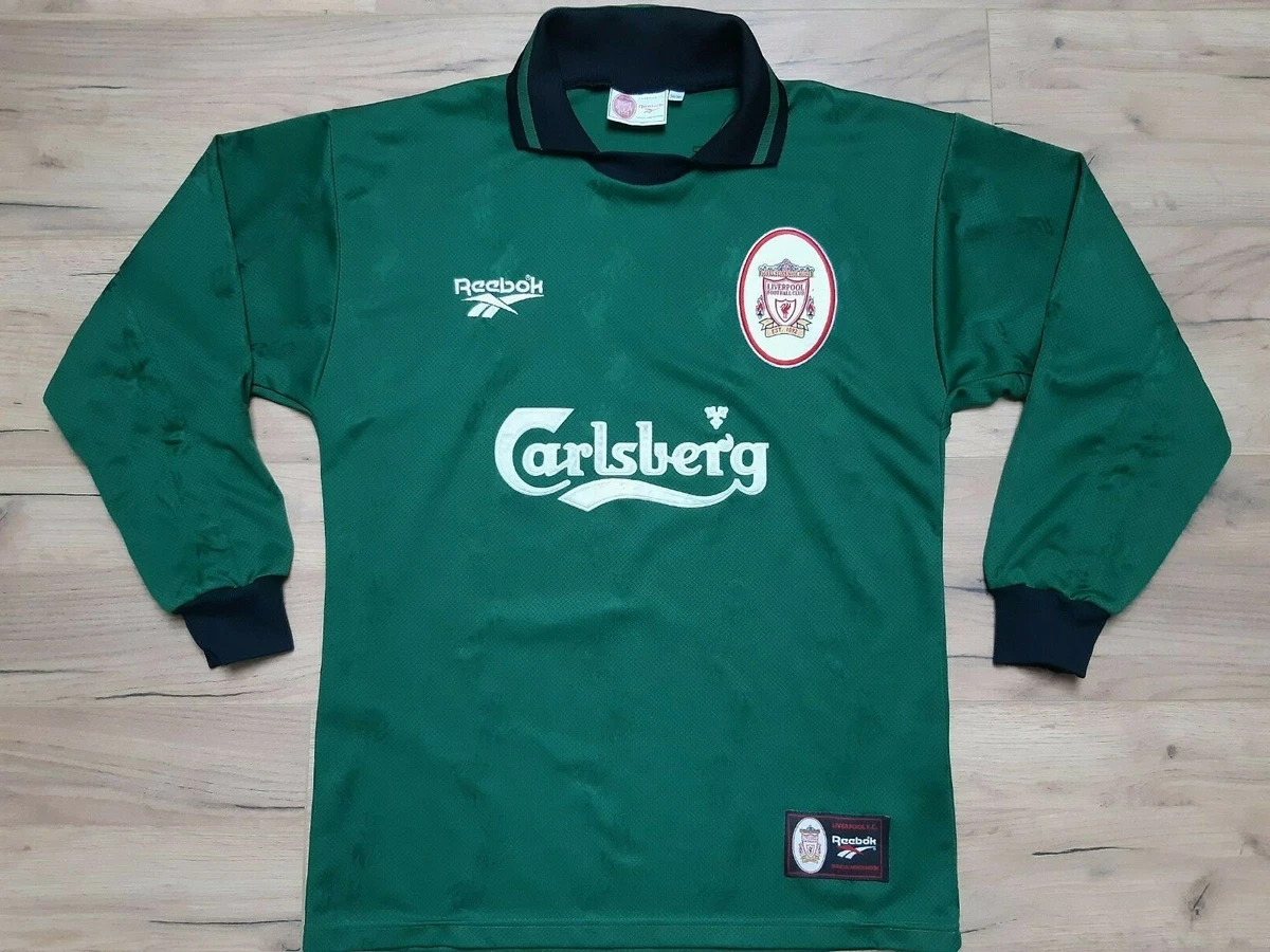 LIVERPOOL 1996 97 GK shirt trikot camiseta jersey maglia kit 5 6 34 36 size
