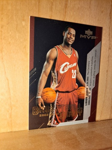 2003 lebron james mvp bd13 diary rookie rc nm 7 - Picture 2 of 9