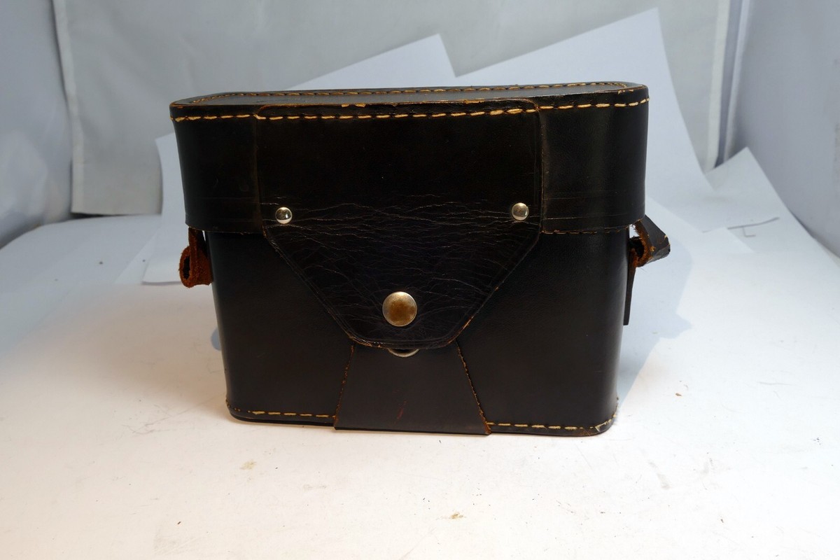 Argus C3 Matchmatic camera leather case black brick Top Grain
