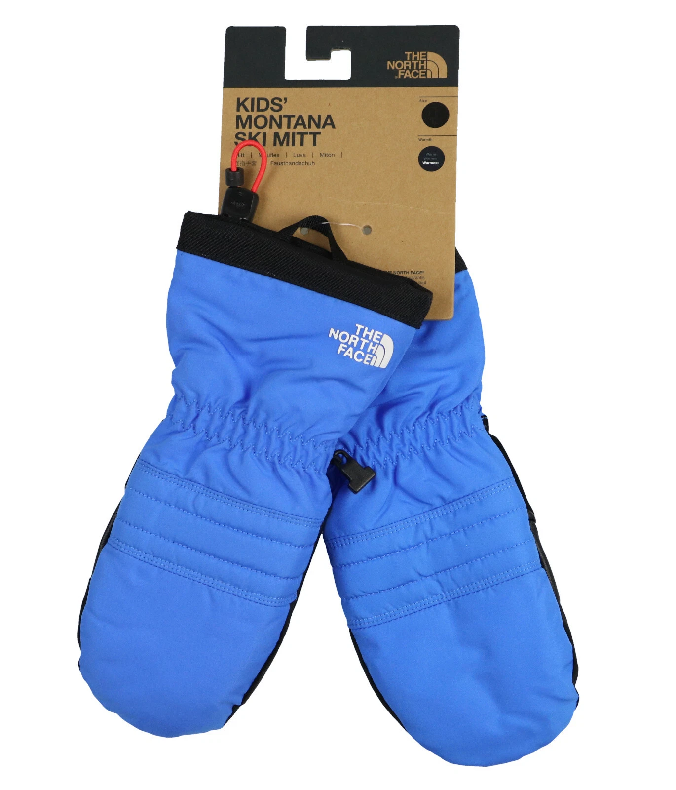 THE NORTH FACE Kids Montana Cold Weather Ski Mitts sz XL X-Large Optic Blue