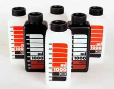 Jobo #3300 Chemical Storage Bottle Six-Pack 1000ml 1L Bottles
