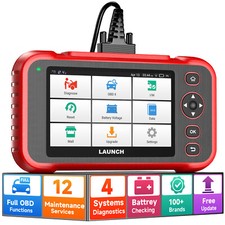 Launch OBD2 Scanner Engine ABS SRS AT SAS EPB OIL BMS DPF TPMS Diagnostic Tool