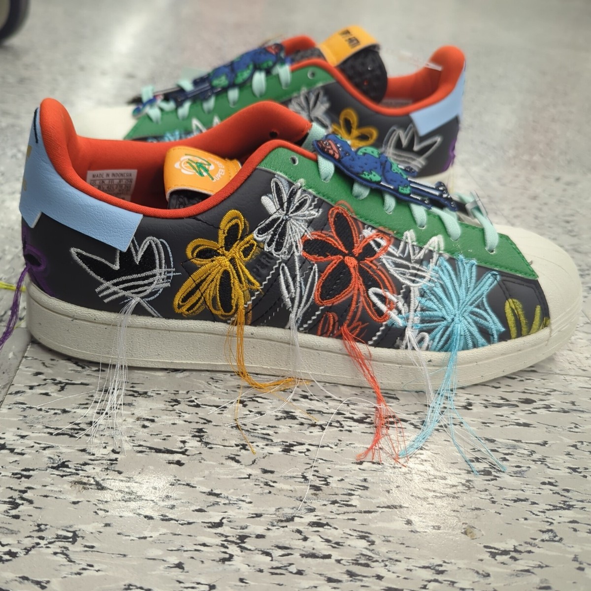 adidas gazelle silver green womens Adidas x Sean Wotherspoon Superearth Superstar – Supsneaks main image 0