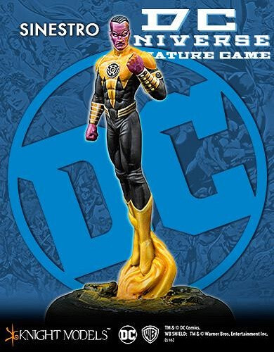 Миниатюрные игровые модели рыцарей Batman DC Sinestro KSTDCUN005 3790₽