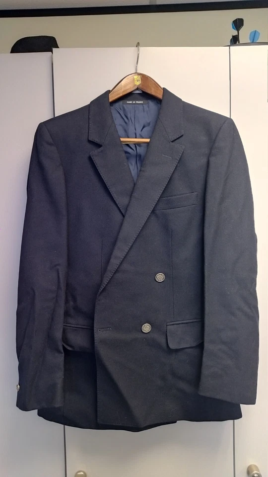 Blouse Guy Laroche bleu marine - Photo 1/2