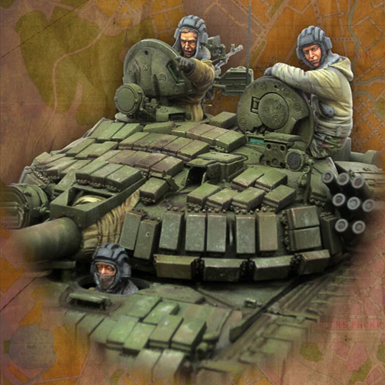 Figurines russes Alpha, armes de soldats des Forces spéciales modernes
