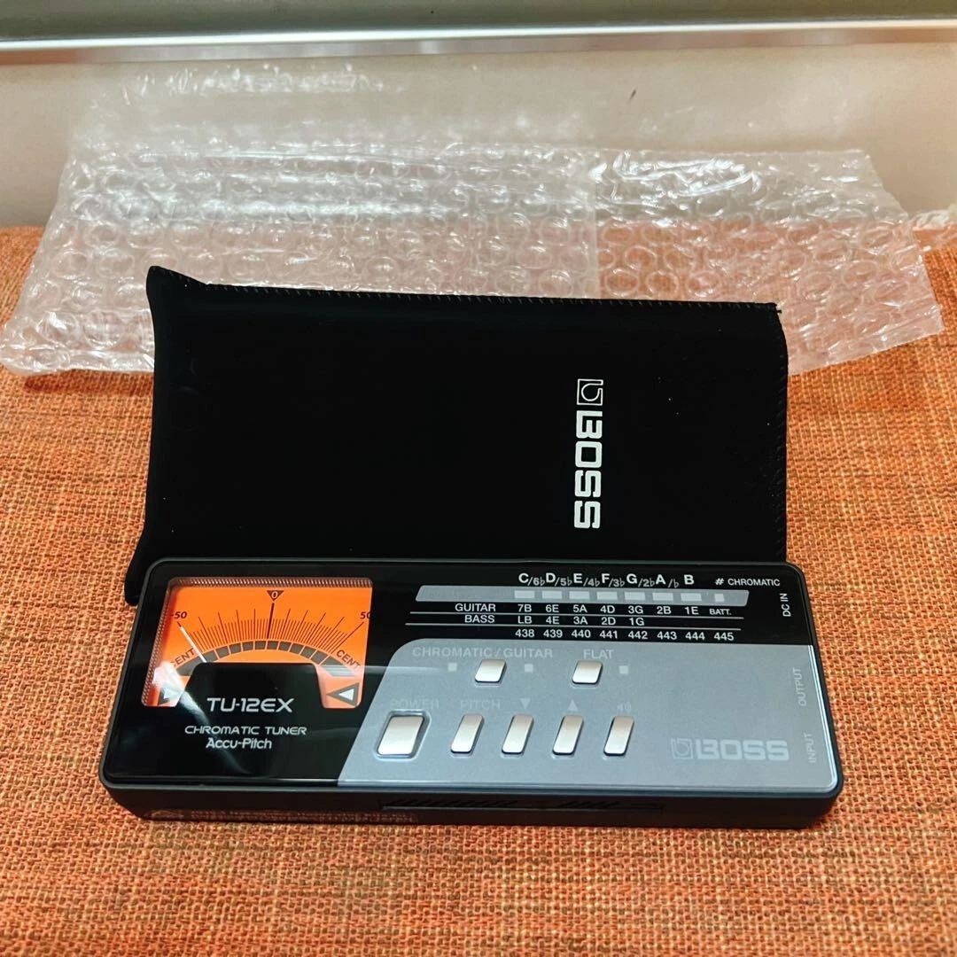 BOSS TU-12EX high performance guitar bass tuner chromatic tuner