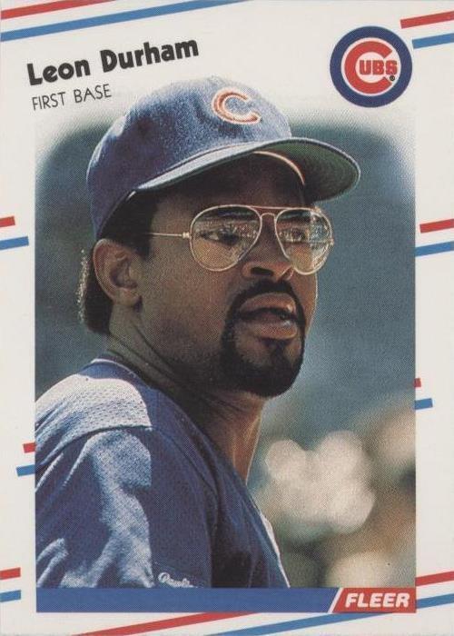 1988 Fleer - Leon Durham #420 - 1 of 1
