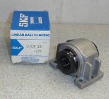 SKF Linear-Kugellagereinheit geschlossen LUCR 25-2LS Kugelbüchse abgedichtet 