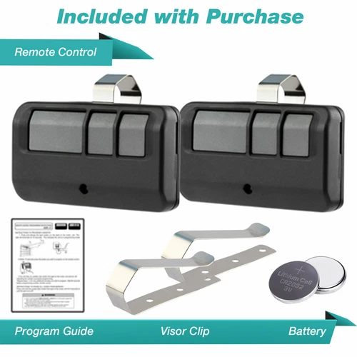 2 For 893LM LiftMaster 1 Button Remote Transmitter Garage Door Security+ 2.0