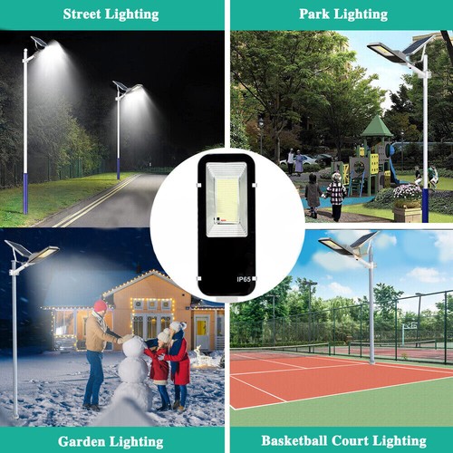 Solar Street Lights Outdoor 100000LM High Brightness Dusk to Dawn for Garden - Picture 11 of 15