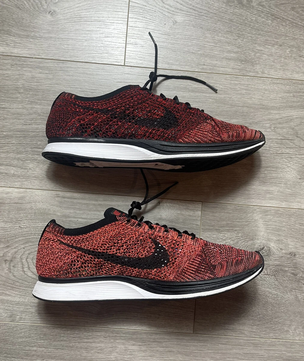 Nike Flyknit Racer &#039;Fire Rooster&#039; Men&#039;s 526628-608 Size 13 | eBay