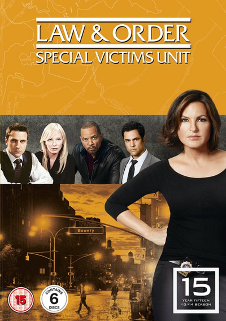 Law and Order - Special Victims Unit: Season 15 (DVD) Richard Belzer BD Wong