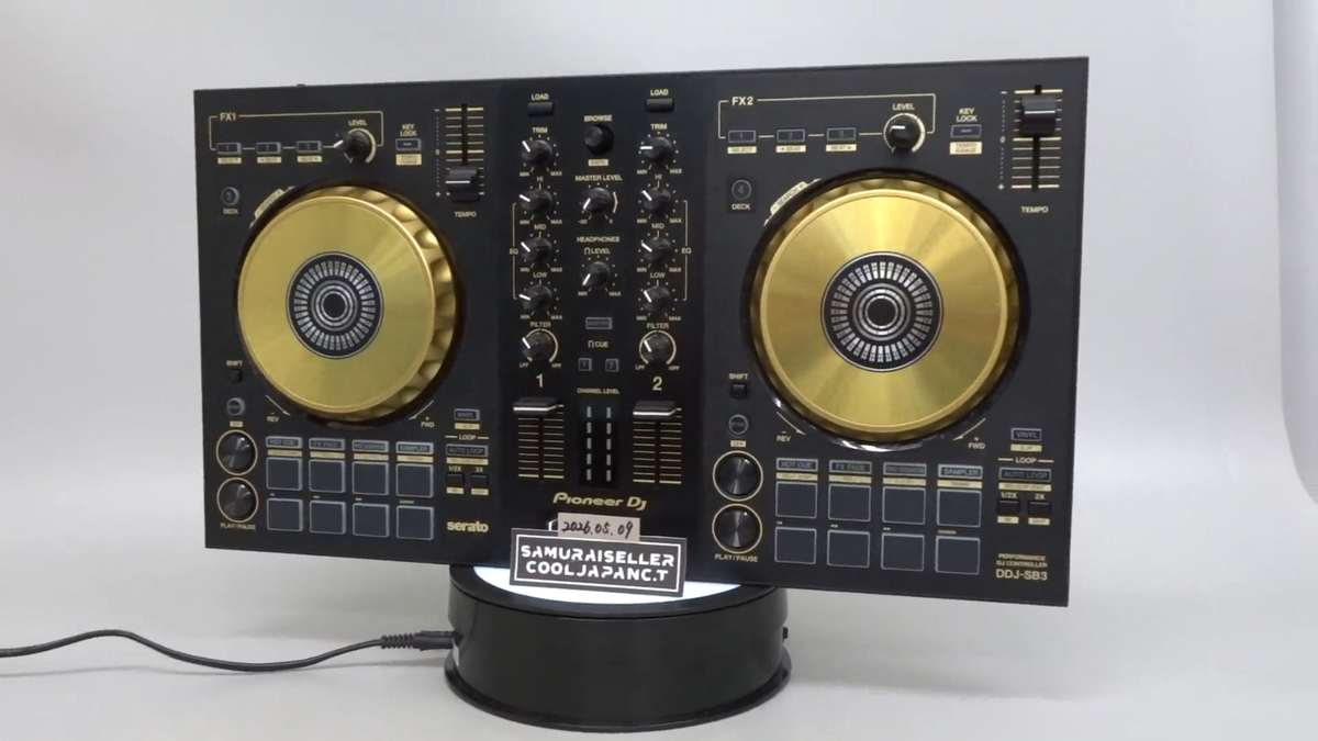 Pioneer DDJ-SB3 DJ Controller Gold 2021 Limited DDJSB3N DDJ-SB3-N