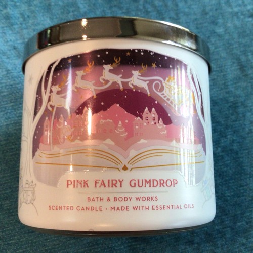 Bath & Body Works Fairy Tale Gumdrop 3 Wick Scented Candle 14.5 oz.