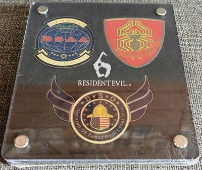 Resident Evil 6 Forces Emblems Medals Collector's Item New & Sealed Number 23798