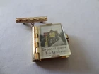 Vintage Drosselgas Rudesheim Germany leparello  photo book Souvenir broach