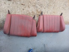 Original Porsche 911 912 Targa Rear Driver Seat Backs Leatherette