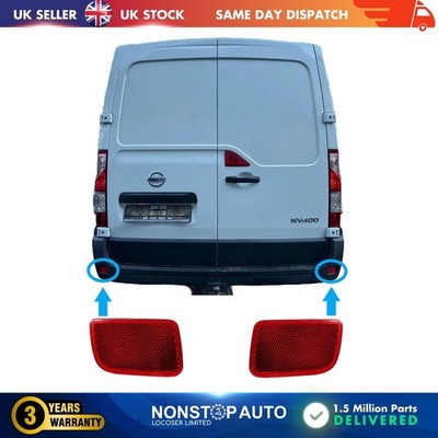 2X Hinterer Stoßfänger Reflektor Rechts Und Links Für Nissan NV400