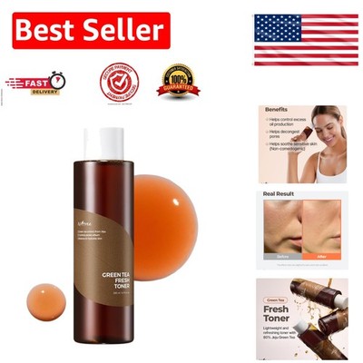 200ml Hydrating Green Tea Toner for Pore Minimizing & Sebum Control