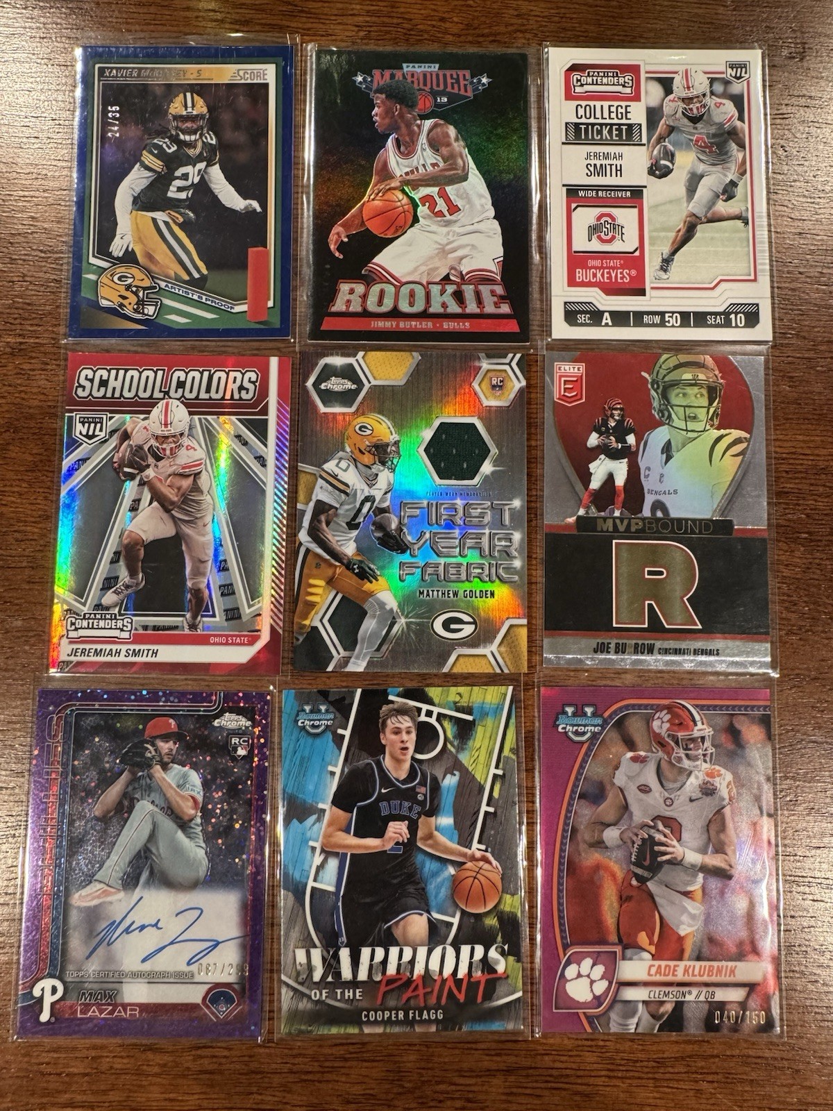Large Sports Card Collection - 81 Cards 1/1s, Autos, Patches, Numbered, SSP view 5