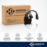 Verkleidung Radhaus Vorne Rechts Diederichs 1205108 FÜR Mini