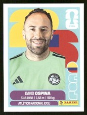 2026 USA Fifa World Cup Panini Sticker DAVID OSPINA Colombia COL3