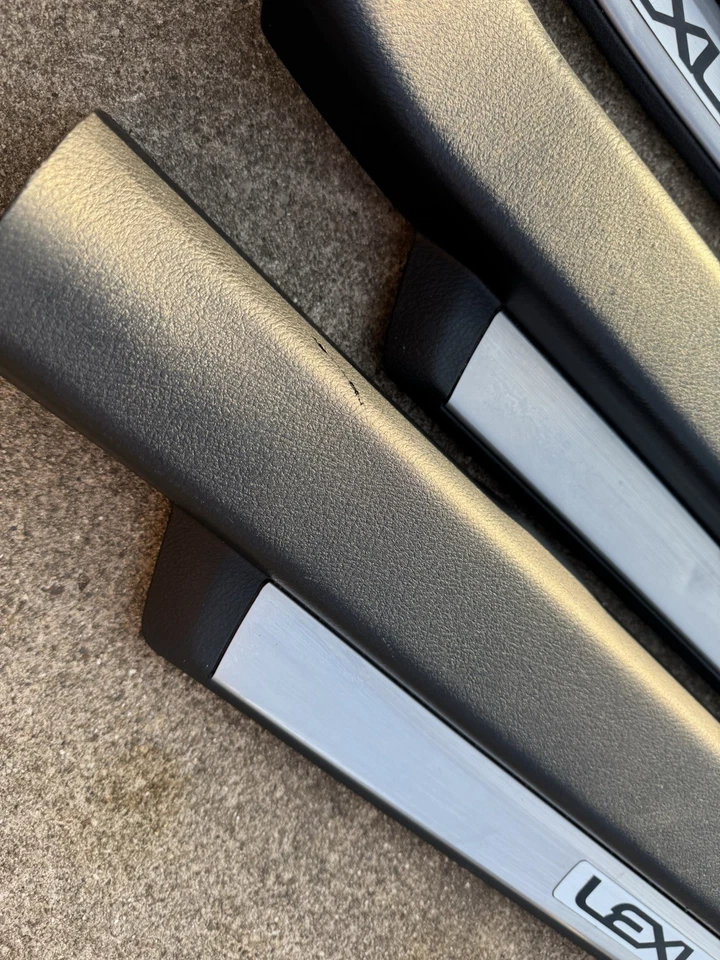 2013-2015 Lexus GS350 GS450h Front & Rear Door Sill Scuff Plate Set of 4!! PO18 - Image 3 of 4
