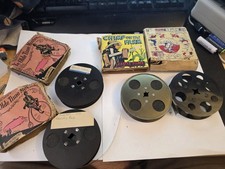 4 16mm Film Ye Old Time Movies REDSKINS RAID Rough Ready Chimp On Farm Lost Film