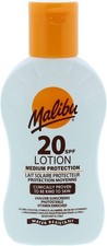 Malibu Sun SPF 20 Lotion, Medium Protection Sun Cream, Water Resistant, Vitam...