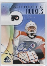 2024 Upper Deck SP Game Used Authentic Rookies Blue Ivan Fedotov #217 Auto 1bi3