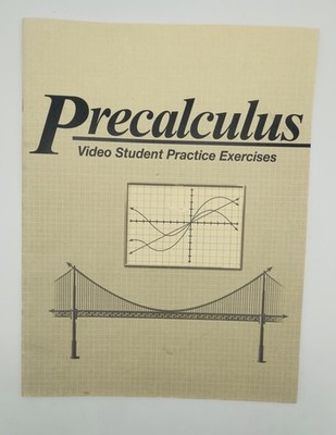 Abeka Precalculus Student Practice Exercises Home School