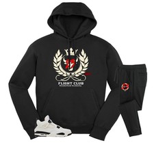 Hoodie Jogger Tracksuit To Match Jordan 11 Flight Club - Academy Jumpsuit