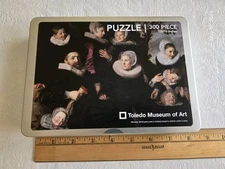 NEW SEALED METAL TIN 300 pc 12 X 16 Puzzle Toledo Art Museum FRANZ HALS PAINTER