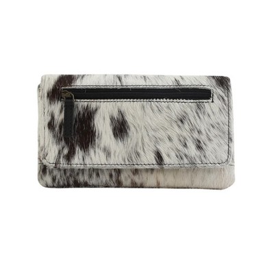 Myra Bags Cookie Crunch Leather and Harion Boho Western Wallet