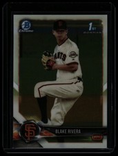 2018 Bowman Draft #BDC-80 Blake Rivera Chrome