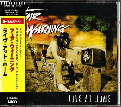 Fair Warning - Live At Home = ライヴ・アット・ホーム (CD) (Mint (M)) 