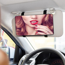 Car Mirror Visor Cosmetic Car Makeup Mirror for Car Visor, Large Car Vanity Mirr
