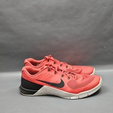 Nike Metcon 2 Mens Training Shoes 12 Red Black Crossfit Weightlifting Sneakers