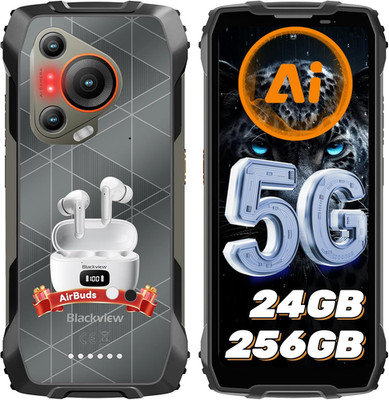 BL7000 AI 5G Rugged Phone Android 15, 24GB+256GB/2TB MTK Dimensity 6300, 6.78'' F