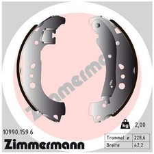 Bremsbacken-Satz hinten für Audi A1 GBA | 237528