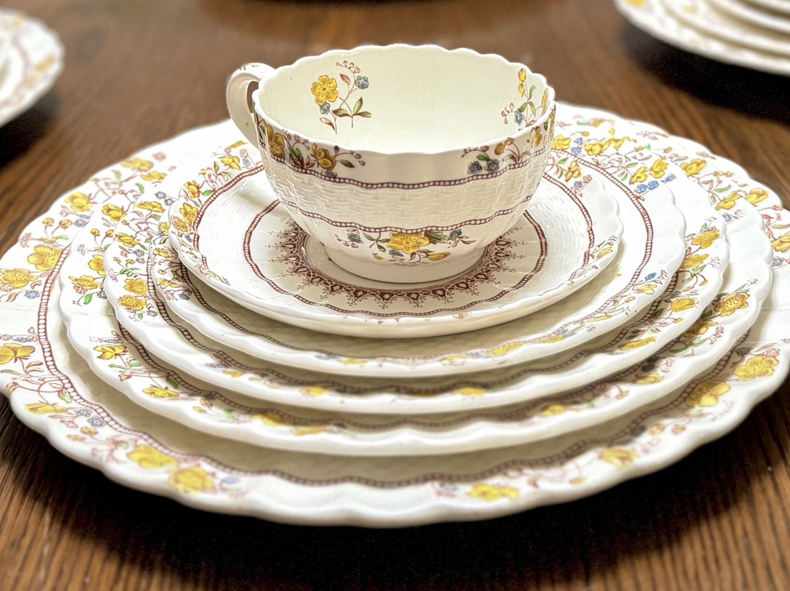 Ting (12 Available) Antique English