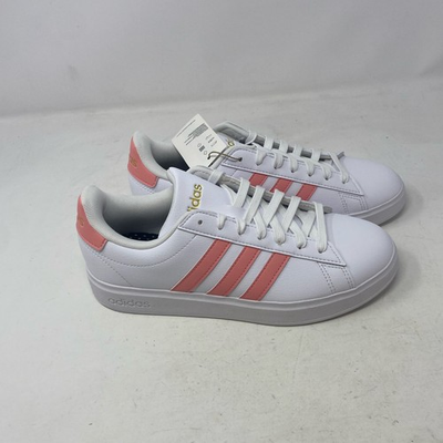 #ad adidas Grand Court 2.0 Womens White Semi Pink Spark Size 7 $39.99
