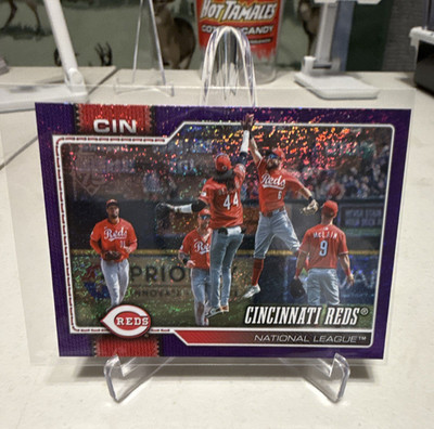 Topps 2026 Series Two Cincinnati Reds Team Card #488 NL Parallel 186/250