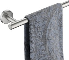 JQK Bath Towel Bar, 33 Inch 304 Stainless Steel Thicken 0.8mm Single Towel Rack