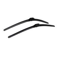 Windshield Wiper Blades 22 & 22 Inch Silicone Coated & Water Repellent Wipers